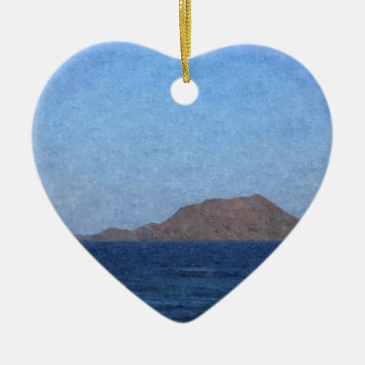 Fuerteventura Keramisch Ornament (Voorkant)