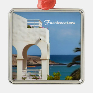 Fuerteventura Kurken Onderzetter Metalen Ornament