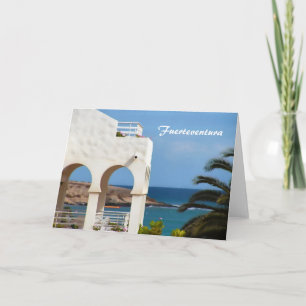 Fuerteventura Kust Reis Kunst Kaart