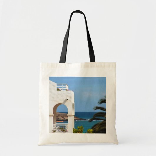 Fuerteventura Kust Reis Kunst Tote Bag (Voorkant)