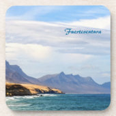 Fuerteventura Oceaan Kust Reis Kunst Onderzetter (Voorkant)