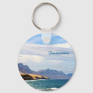 Fuerteventura Oceaan Kust Reis Kunst Sleutelhanger