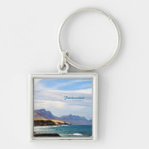 Fuerteventura Oceaan Kust Reis Kunst Sleutelhanger