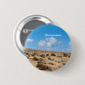 Fuerteventura Ronde Button 5,7 Cm (Voorkant /achterkant)