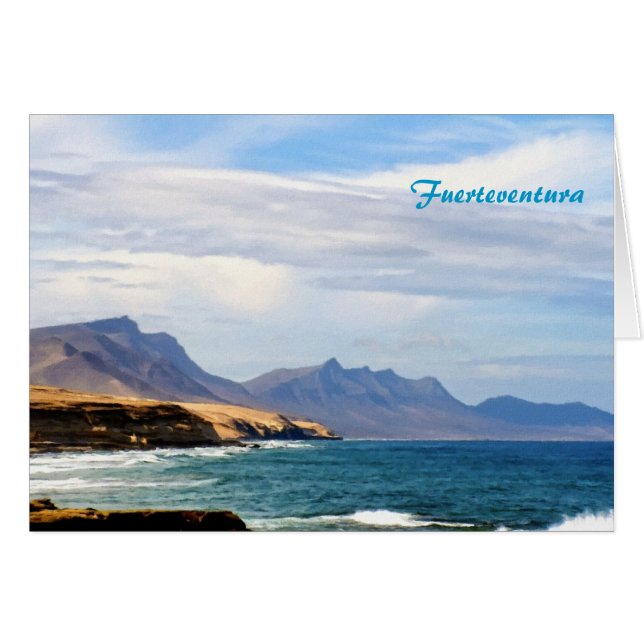 Fuerteventura, schildereffect (Voorkant Horizontaal)
