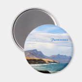 Fuerteventura, schildereffect magneet (Voorkant / Achterkant)