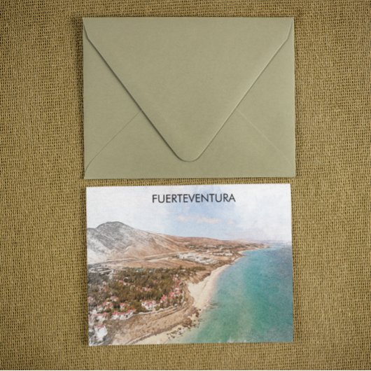 Fuerteventura Spanje Canarische Eilanden Vintage R Briefkaart