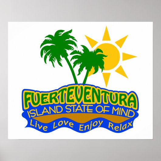Fuerteventura State of Mind poster (Voorkant)