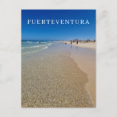 Fuerteventura strand uitzicht briefkaart (Voorkant)