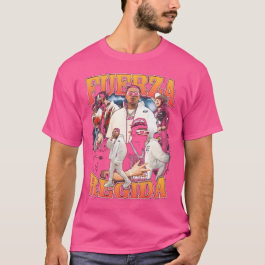 Fuerza Regida Retro Vintage T-shirt (Voorkant)