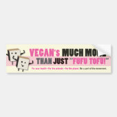 FuFu Tofu Bumpersticker (Voorkant)