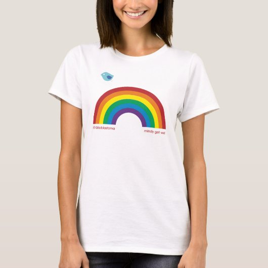 FUG Rainbow Bird T-shirt (Voorkant)