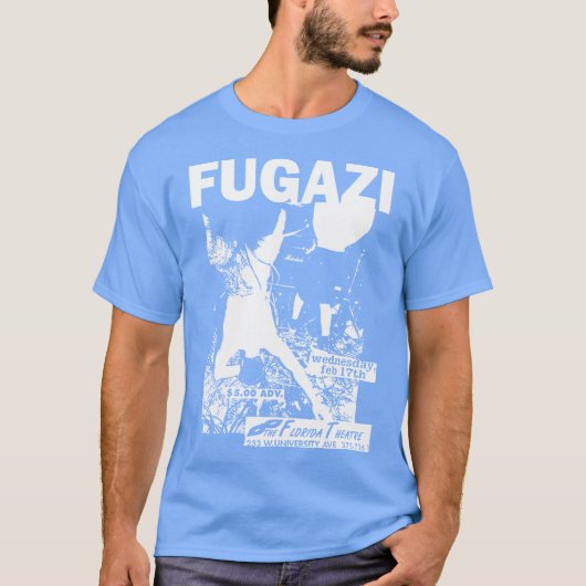 Fugazi-bandcadeau T-shirt (Voorkant)