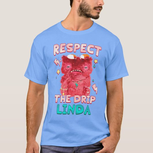 Fuggler Respecthe Drip Linda Pullover vriend (Voorkant)