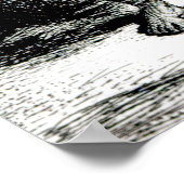 Fugiaans Man Poster (Hoek)