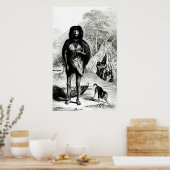 Fugiaans Man Poster (Keuken)