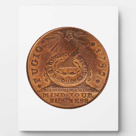 Fugio Cent denkt aan je zakelijke koper Penny Fotoplaat (Voorkant)