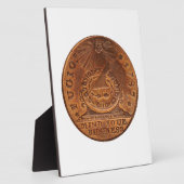 Fugio Cent denkt aan je zakelijke koper Penny Fotoplaat (Zijkant)