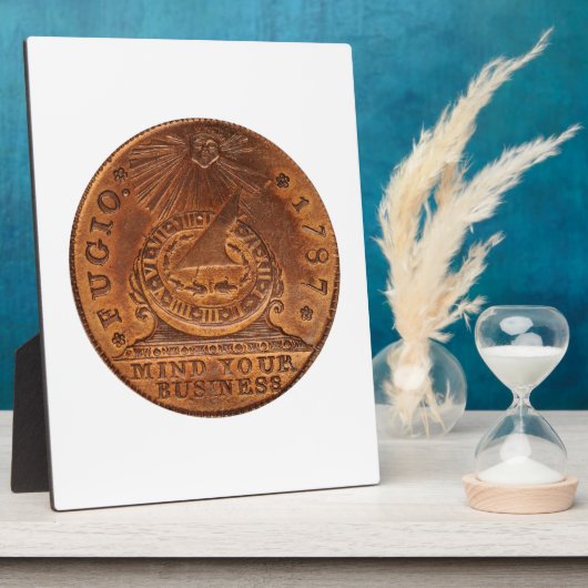 Fugio Cent denkt aan je zakelijke koper Penny Fotoplaat (Zijkant)