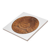 Fugio Cent denkt aan je zakelijke koper Penny Tegeltje (Zijkant)