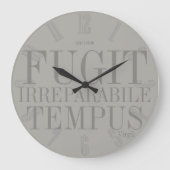 Fugit Irreparabile Tempus Grote Klok (Voorkant)