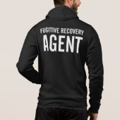 FUGITIVE RECOVERY AGENT BADGE HOODIE (Achterkant)