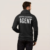 FUGITIVE RECOVERY AGENT BADGE HOODIE (Achterkant volledig)