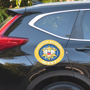 FUGITIVE RECOVERY AGENT BADGE STICKER