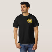 FUGITIVE RECOVERY AGENT BADGE T-Shirt (Voorkant volledig)