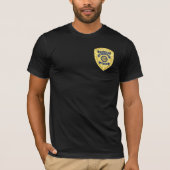 FUGITIVE RECOVERY AGENT BADGE T-Shirt (Voorkant)