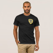 FUGITIVE RECOVERY AGENT BADGE T-Shirt (Voorkant volledig)