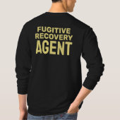 FUGITIVE RECOVERY AGENT BADGE T-SHIRT (Achterkant)