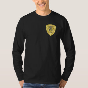 FUGITIVE RECOVERY AGENT BADGE T-SHIRT