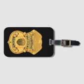 FUGITIVE RECOVERY AGENT-BAGAGELABEL BAGAGELABEL (Voorkant (horizontaal))