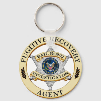 Fugitive Recovery Agent Sleutelhanger
