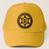 Fugitive Recovery Agent Trucker hat Pet (Voorkant)