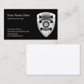 FUGITIVE RECOVERY AGENT Visitekaartjes (Voorkant / Achterkant)