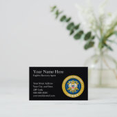 FUGITIVE RECOVERY AGENT Visitekaartjes (Staand voorkant)