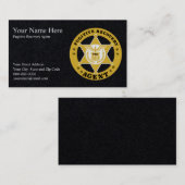 FUGITIVE RECOVERY AGENT Visitekaartjes (Voorkant / Achterkant)