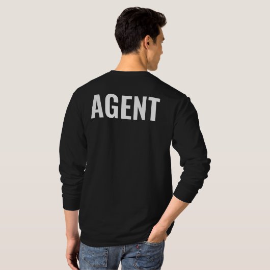 FUGITIVE RECOVERY & BAIL EnFORCEMENT AGENT T-Shirt (Achterkant volledig)