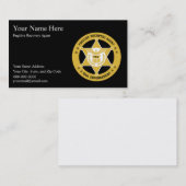 FUGITIVE RECOVERY & BAIL-Visitekaartjes Visitekaartje (Voorkant / Achterkant)