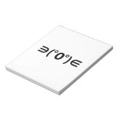 Fugu Kaomoji Japans Emoticon Notitieblok (Linkerzijde)