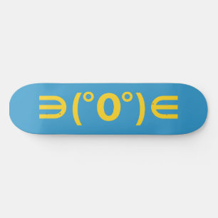 Fugu Kaomoji Japans Emoticon Persoonlijk Skateboard