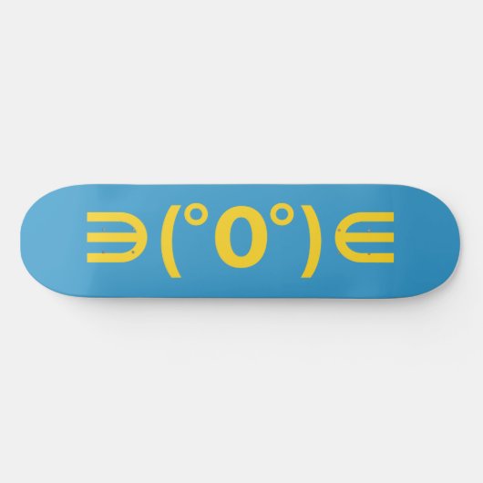Fugu Kaomoji Japans Emoticon Persoonlijk Skateboard (Horizontaal)