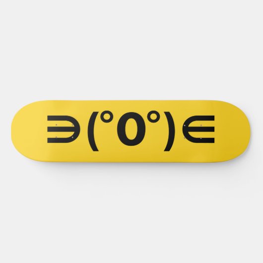 Fugu Kaomoji Japans Emoticon Persoonlijk Skateboard (Horizontaal)