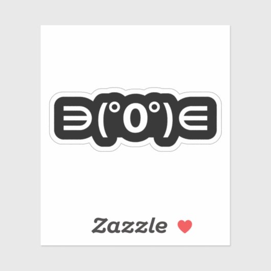 Fugu Kaomoji Japans Emoticon Sticker (Vel)