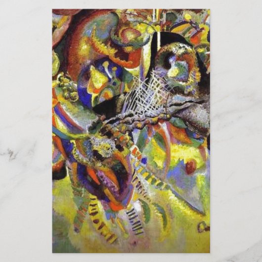 Fugue Abstract Schilderij door Kandinsky Briefpapier (Voorkant)