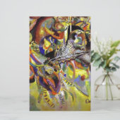 Fugue Abstract Schilderij door Kandinsky Briefpapier (Staand voorkant)