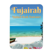 Fujairah United Arab Emirates strand poster Magneet (Verticaal)