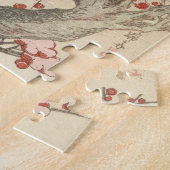 Fuji Behind a Blossoming Plum Tree Legpuzzel (Zijkant)